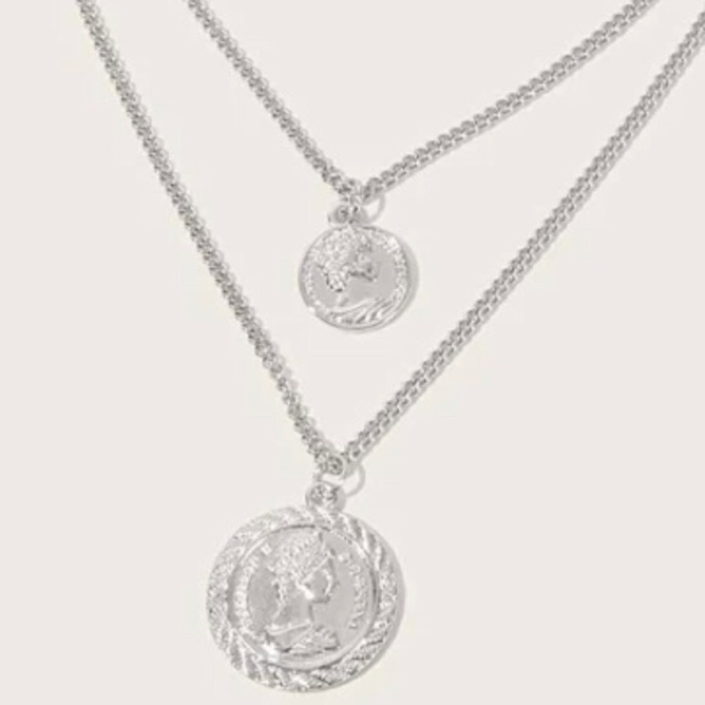Chain and coin necklace